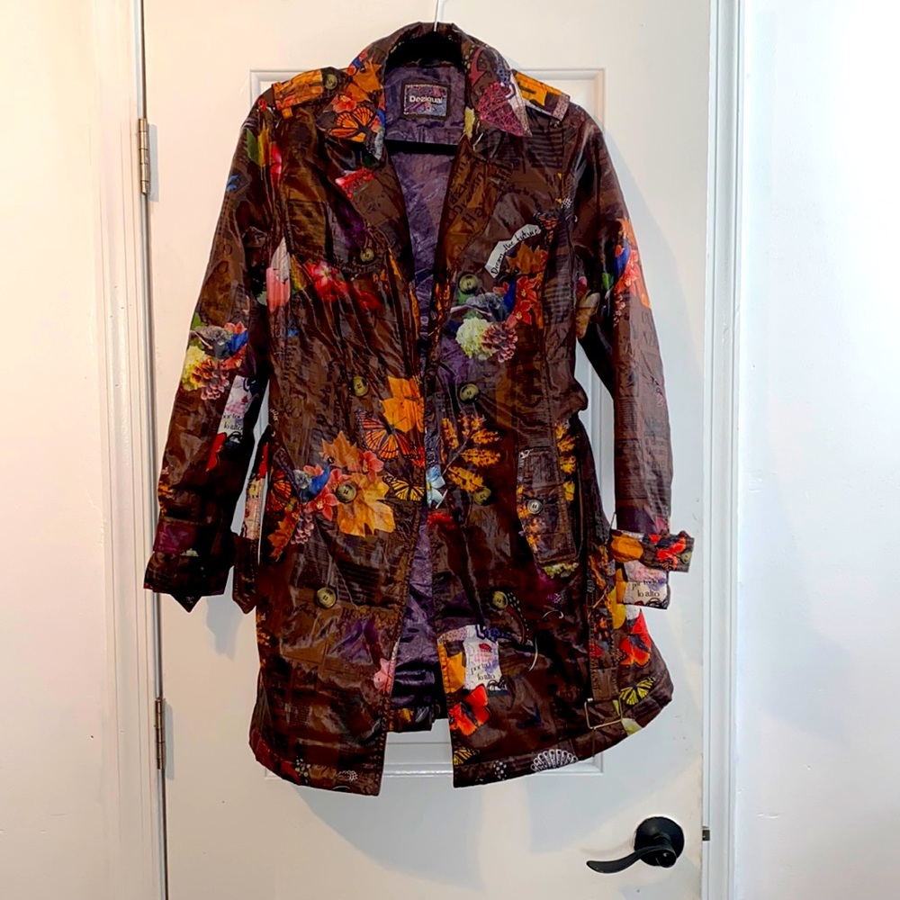 Desigual double breasted coat
